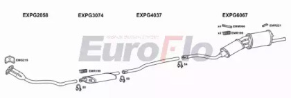 Система выпуска ОГ EuroFlo PG50520 2001C